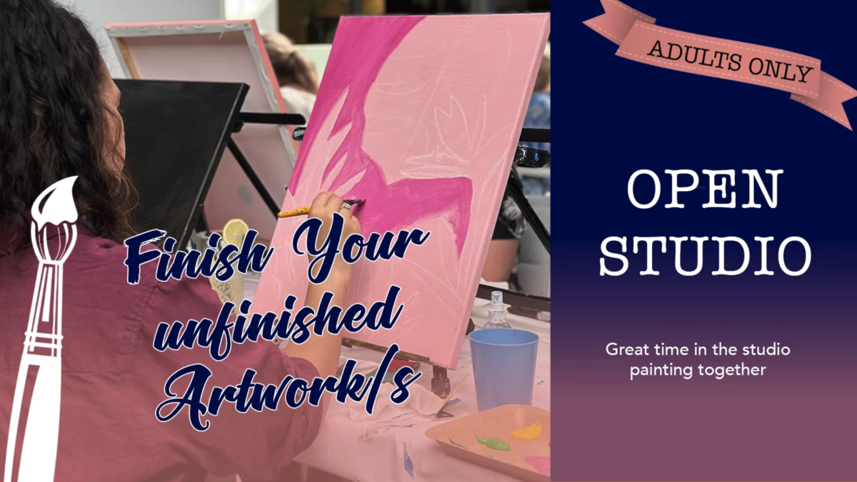 Banner for Expressive Art Studio workshop